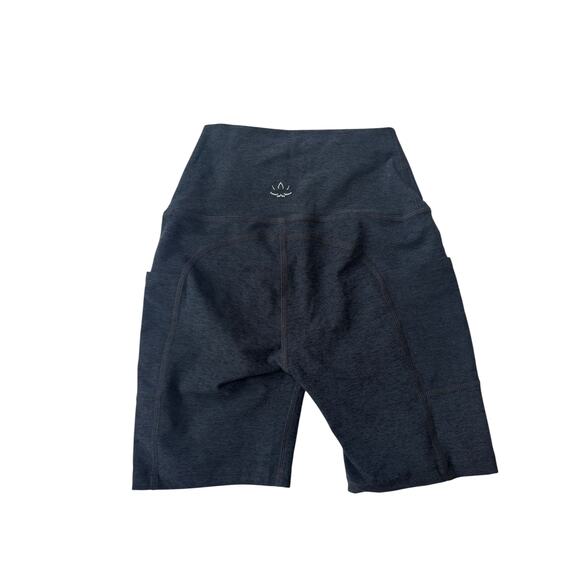 Beyond Yoga Women's Darkest Night Spacedye High Waisted Biker Shorts Size S - Picture 6 of 8